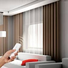 Image result for motorized curtains